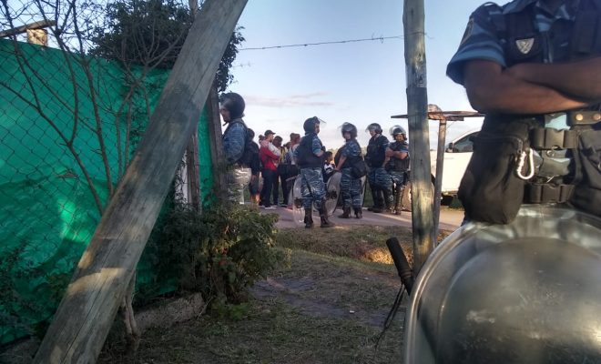 toma de tierras policía bonaerense