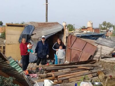 toma tierra asentamiento